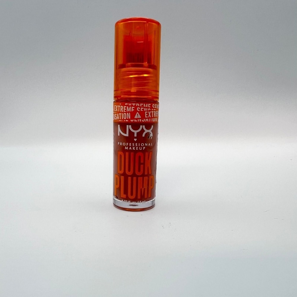 NYX Duck Plump Extreme Sensation Plumping Lip Gloss 04 Apri-Caught New